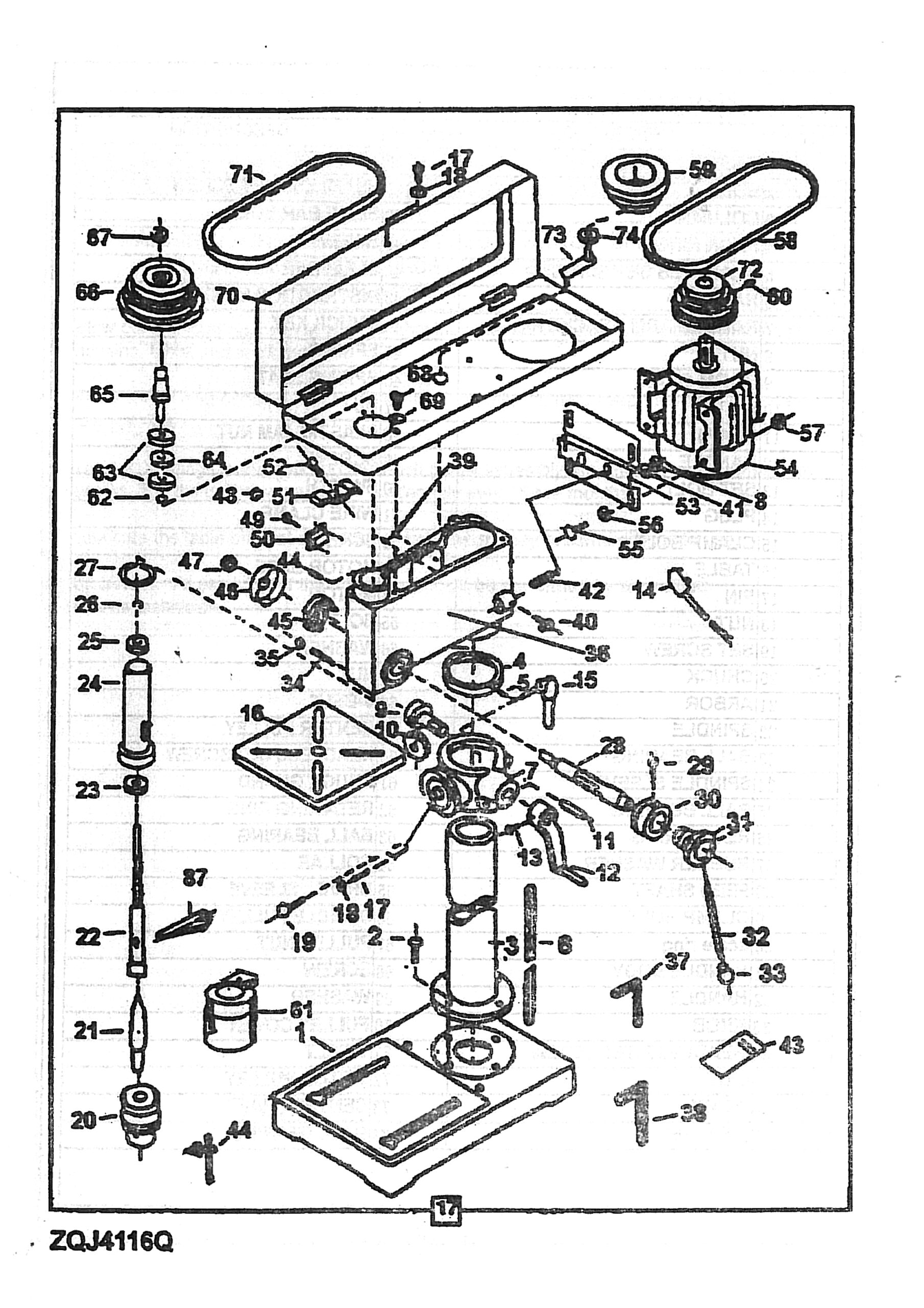 SPD803005 - Copy DP-32: PULLEY CENTRE IDLER 3 SPEED STEEPS - Image 1